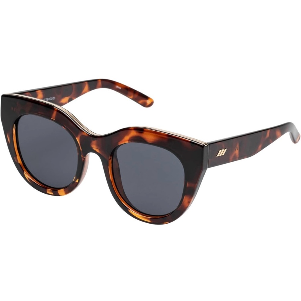 Le Specs Women's Air Heart Cat Eye Sunglasses —Tortoise